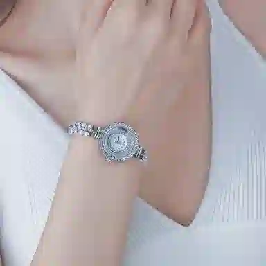 AIVN Sparkling Sand Pearl Chain Watch