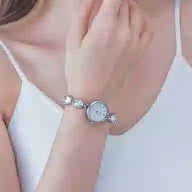 AIVN Simple Quartz Watch White Dial