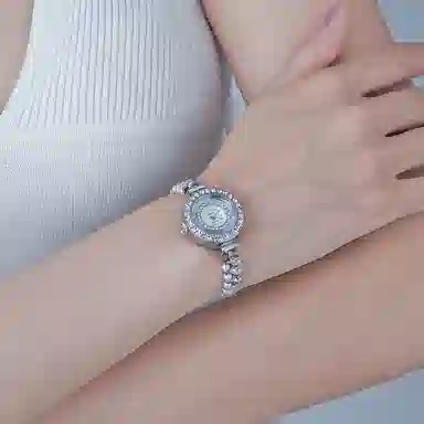AIVN Sparkling Sand Pearl Chain Watch