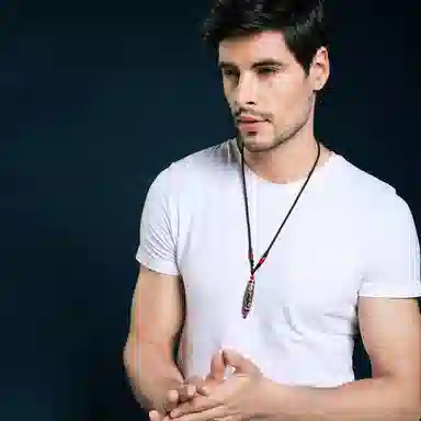 豆蔻时光 新中式转运藏式九眼天珠节节高升款 玉髓 玉石吊坠 男女同款情侣款