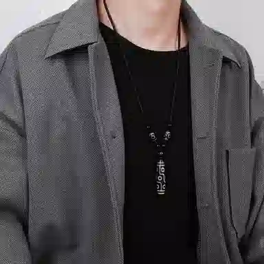 妍韵珠宝 国风转运 小众设计感 玛瑙 玉石吊坠 男女同款情侣款