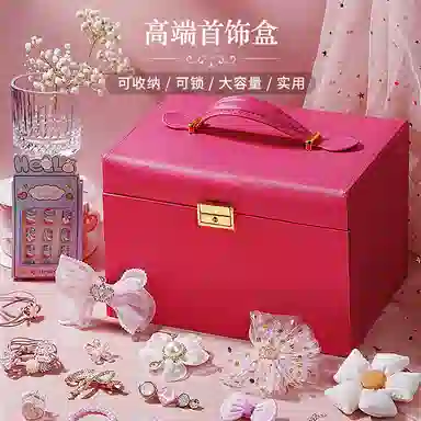 益米 小皮筋发夹 发饰发圈公主礼盒套装 可爱 玩具