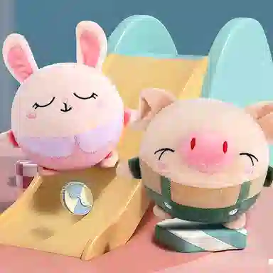 益米 跳跳猪/跳跳兔 早教益智玩具 学说话 丰富早教 哄娃神器