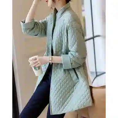 【dme】 宽松高收腰显瘦防磨立领棉服 女款