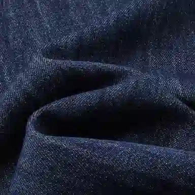 【dme】 秋季极简风中高腰撞色滚条直筒小个子阔腿复古垂感显瘦时尚百搭牛仔裤 女款