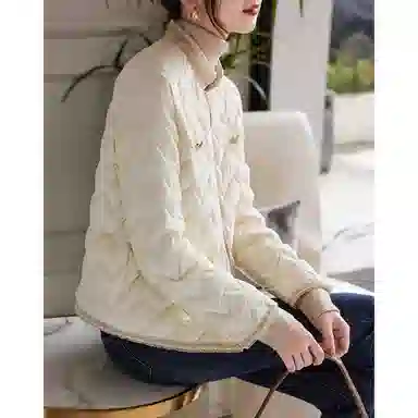 【dme】 优雅小香风纯色轻盈羽绒服 女款