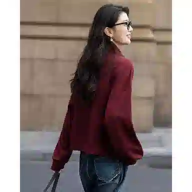 【dme】 秋季运动风博主立领抽绳小个子简约舒适纯色设计时尚百搭柔软极简主义卫衣 女款