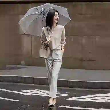 【dme】 纯色立领简约卫衣 女款