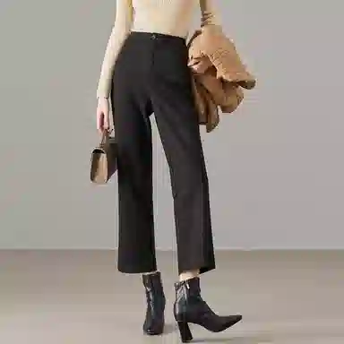 【dme】 直筒纯色中腰休闲裤 女款