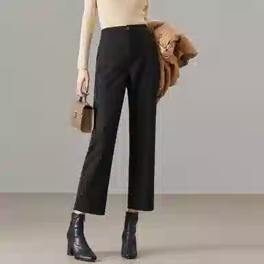 【dme】 直筒纯色中腰休闲裤 女款