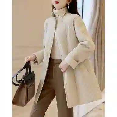 【dme】 宽松高收腰显瘦防磨立领棉服 女款