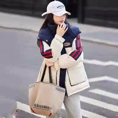 【dme】 生物气凝胶系列 鸭绒休闲立领短款羽绒服 女款