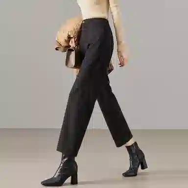 【dme】 直筒纯色中腰休闲裤 女款