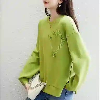 【dme】 基础简约圆领宽松卫衣 女款