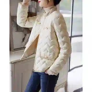 【dme】 优雅小香风纯色轻盈羽绒服 女款