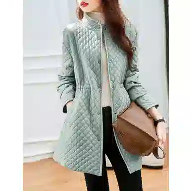 【dme】 宽松高收腰显瘦防磨立领棉服 女款