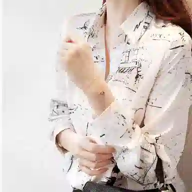 【dme】 尖领直筒宽松长袖衬衫 女款 本白