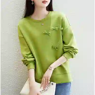 【dme】 基础简约圆领宽松卫衣 女款