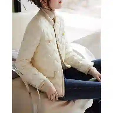 【dme】 优雅小香风纯色轻盈羽绒服 女款