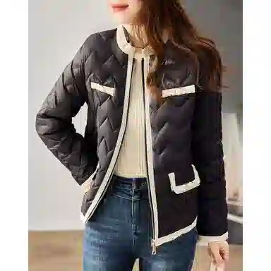 【dme】 优雅小香风纯色轻盈羽绒服 女款