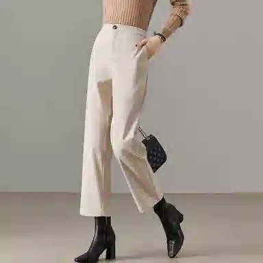 【dme】 直筒纯色中腰休闲裤 女款