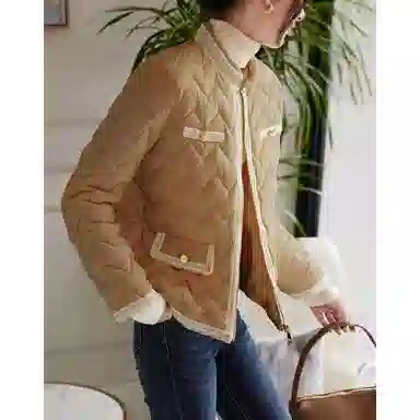 【dme】 优雅小香风纯色轻盈羽绒服 女款