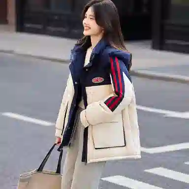 【dme】 生物气凝胶系列 鸭绒休闲立领短款羽绒服 女款