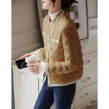 【dme】 优雅小香风纯色轻盈羽绒服 女款