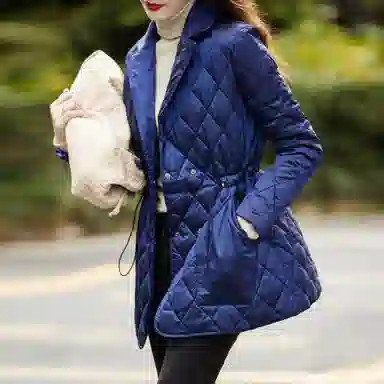 【dme】 纯色优雅气质时尚收腰高级感羽绒服 女款