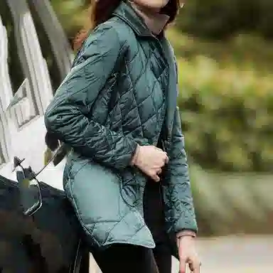 【dme】 纯色优雅气质时尚收腰高级感羽绒服 女款