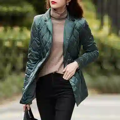 【dme】 纯色优雅气质时尚收腰高级感羽绒服 女款