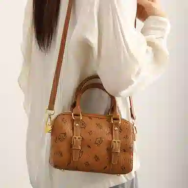 MINLUBAOLUO Fashion Printed PU Shoulder Bag