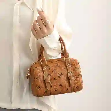 MINLUBAOLUO Fashion Printed PU Shoulder Bag