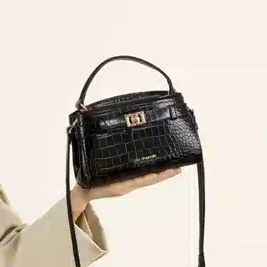 红蜻蜓 简约高级感百搭时尚通勤 牛皮 手提包 女款 多色