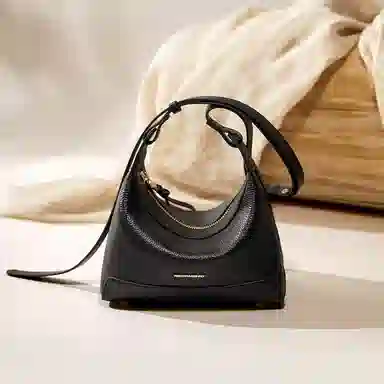 红蜻蜓 潮流百搭通勤时尚简约 牛皮 单肩包 女款 多色