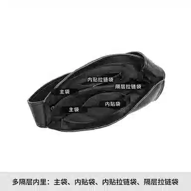 红蜻蜓 高级感百搭气质复古简约实用百搭 牛头层皮革 单肩包 常规 女款 黑色/咖啡色