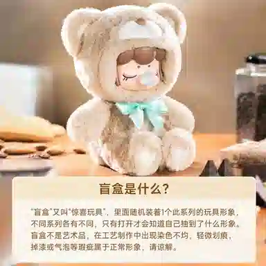 Rolife x Nanci Chocolate Plush Bear Blind Box