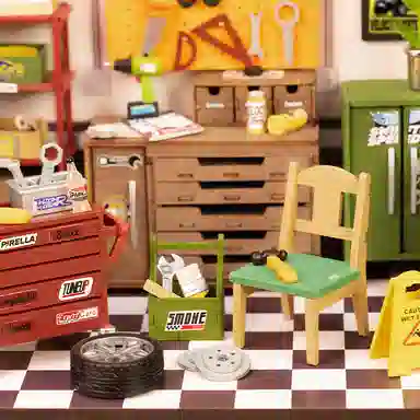 Rolife diy 157pcs DG165