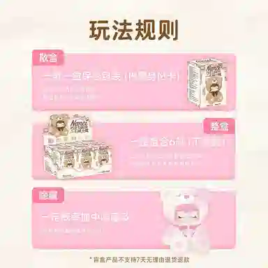 Rolife x Nanci Chocolate Plush Bear Blind Box