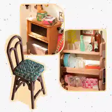 Rolife diy 196pcs DG159