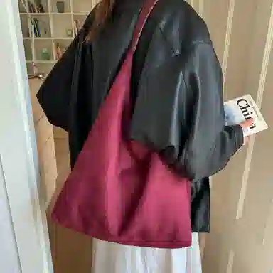 CAREELL Simple Shoulder Bag