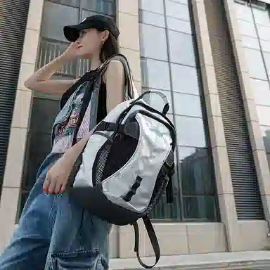 CAREELL Silver Backpack