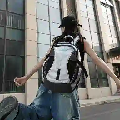 CAREELL Silver Backpack