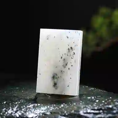 玉说 古风墨色点缀 韵味十足 独山玉 玉石吊坠 男女同款情侣款