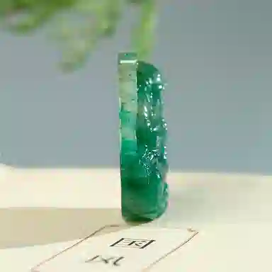 玉说 国潮大肚佛天蓝满绿大佛公 独山玉 吊坠 男女同款情侣款