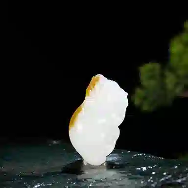 玉说 国风貔貅糖羊脂玉仿古兽鸿运当头 和田玉 吊坠 男女同款情侣款 白玉