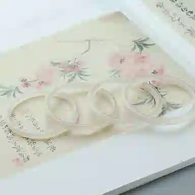 玉说 国潮 高级冰感叮当镯 玛瑙 手镯 女款