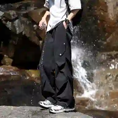 Jungle Panda Cargo Pants