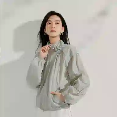 茵曼 茵曼自然凉宽松空调衫截短外套 女款