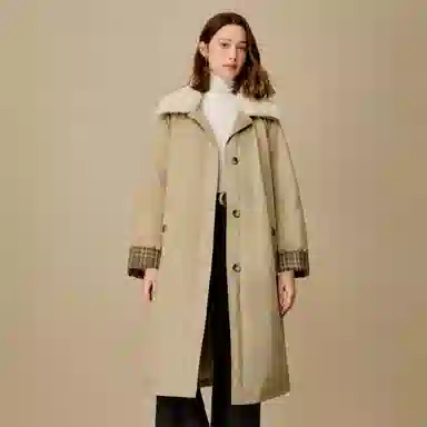 茵曼 舒适简约百搭羽绒服 女款